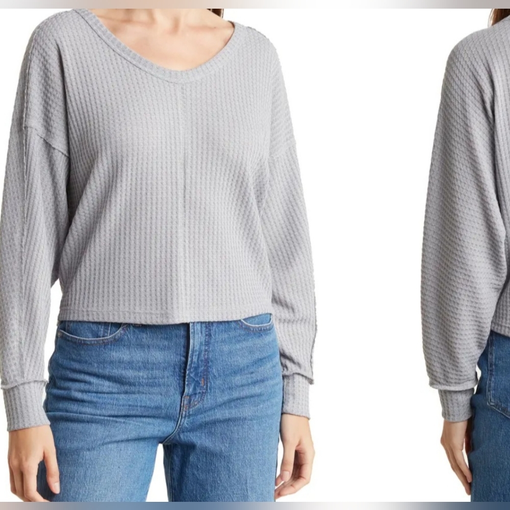 Lush Waffle knit top